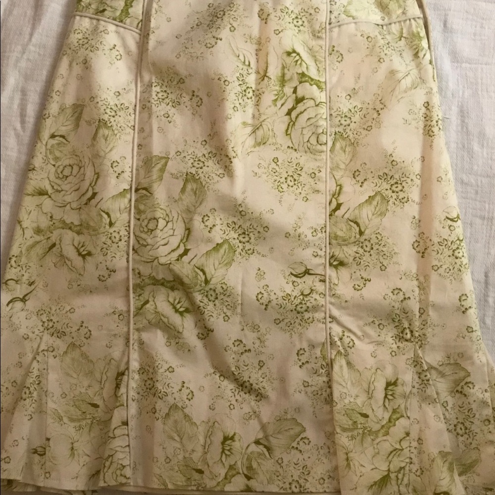 Etcetera floral skirt